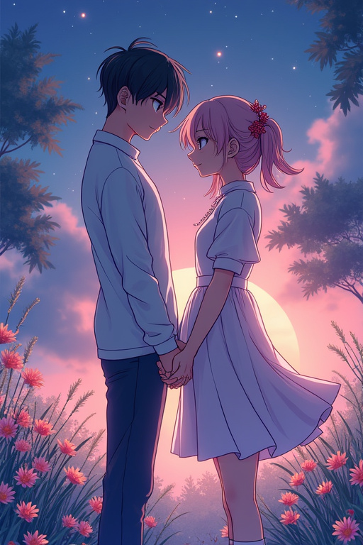 Manga Cover: Midnight Flower